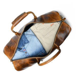 Bolsa de lona premium, diseño grande y espacioso, material resistente, correas cómodas, versátil para viajes, gimnasio, deportes, trabajo y uso casual. - Product Image 4