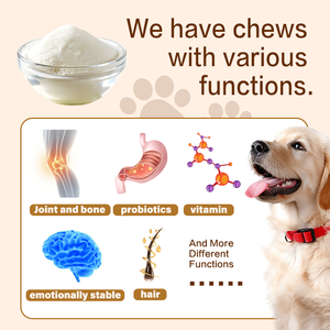 Polvere Dentale per Cani per la Pulizia dei Denti e l'Alito Fresco, con Probiotici e Rimozione del Tartaro, Pulizia dei Denti per Cani - Product Image 2