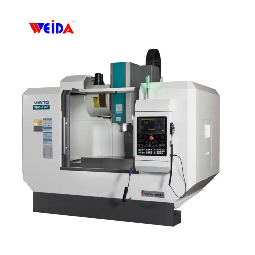 WEIDA-máquina cnc VMC 1160 CNC, Fresadora vertical, centro de mecanizado, rodillo de 3 ejes, guía lineal, centro de mecanizado