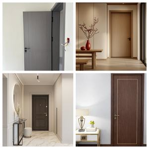 <span class=keywords><strong>Porte</strong></span> WPC moderne, personnalisable, étanche, écologique, <span class=keywords><strong>coulissante</strong></span>, anti-insectes, insonorisée et résistante au bruit pour salle à manger (OEM/ODM) - Product Image 2