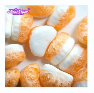 Gummy Source Manufacturers Wholesale Customised Freeze dried gummy orange candy
