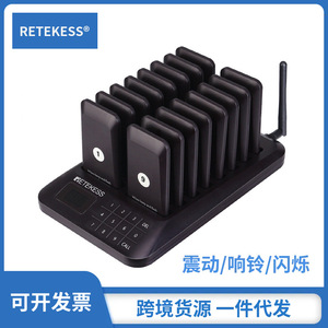 RetekeSS Wireless Calling Pager TD157 400MHz Restaurant Food Pickup System - Product Image 5