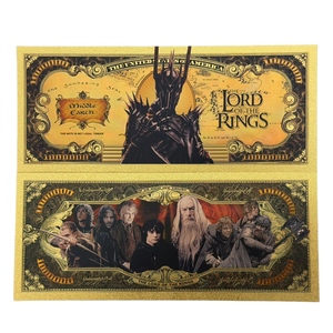 Banconota <span class=keywords><strong>Il</strong></span> <span class=keywords><strong>Signore</strong></span> <span class=keywords><strong>degli</strong></span> <span class=keywords><strong>Anelli</strong></span> in Oro 24K Placcato, Novità 2026, per Regali - Product Image 3