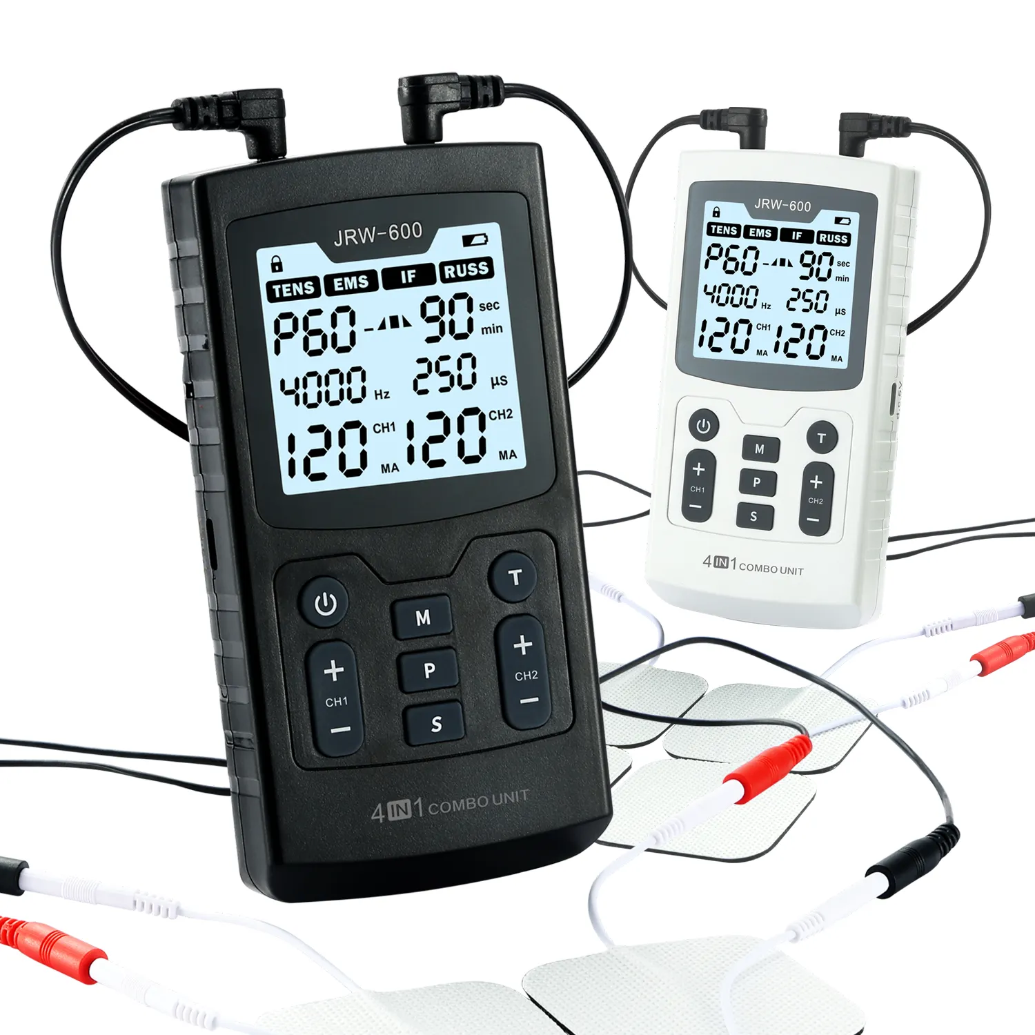 Russian waveform Therapy IFC Interferential Current Physical Electrical Stimulator tens/ems/if/russ device