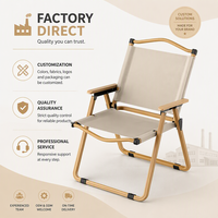 Chaise de camping pliable légère et durable en acier carbone Oxford 600D, écologique, portable, pour pique-nique, plage, personnalisable