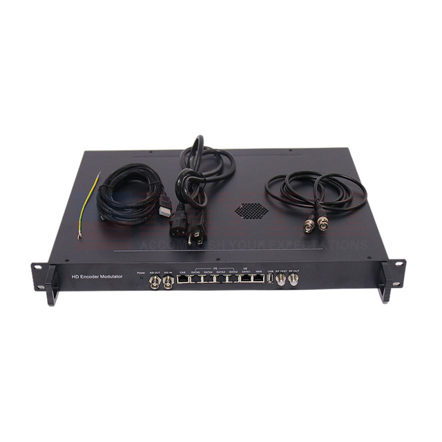 Professional Hotel TV Modulator 24Way Input ISDB Encoder Modulator for CATV Head End System