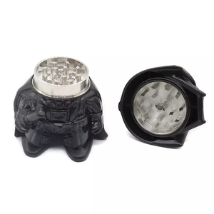 JUJI – moulin à tabac et herbes en alliage de Zinc, nouveau Design créatif, Star <span class=keywords><strong>Wars</strong></span>, Black Knight, 64mm, 3 pièces, accessoires pour fumer - Product Image 2