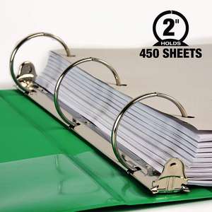 Custom High Quality YH Brand YH-NB-34 Colorful 1 Inch 3 <b>Ring</b> <b>Binder</b> File Folder - Product Image 6