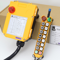 Control Remoto Inalámbrico Industrial de Doble Velocidad con 14 Botones F24-14D para Grúas, Directo de Fábrica