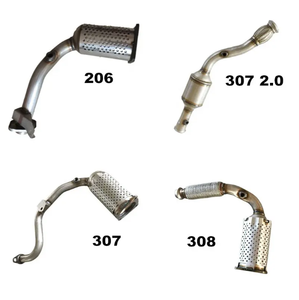 Convertisseur catalytique d'échappement de <span class=keywords><strong>prix</strong></span> de catalyseur en céramique direct d'usine pour Peugeot 201 301 206 207 307 308 408 3008 4008 pour Citroen - Product Image 2