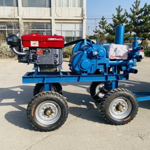 مضخة طين <span class=keywords><strong>BW</strong></span>-<span class=keywords><strong>250</strong></span> لحفر آبار المياه، آلة حفر محمولة للطين - Product Image 1