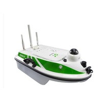 Nouveau 2025 Alpha ME Bateau USV sans pilote à hydrofoils pour relevés et nettoyage de surface aquatique, 200 CV