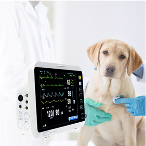 Barato Multi-parámetro Monitor de paciente Precio Monitor de paciente veterinario con capnógrafo Animal Ecg Vet Monitor de signos vitales - Product Image 1