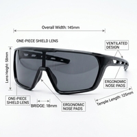 Lunettes de soleil pour hommes, lunettes de sport, lunettes de cyclisme, lunettes de sport pour vélo, lunettes de course pour hommes, lunettes de conduite