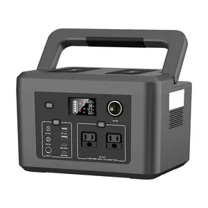 Powkey Hot Selling Portable Power Station For Outdoor Camping Solar Generator 600w Free Shipping