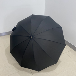 10K Straight Paraguas Umbrella Promotion Premium Auto Open Umbrellas Wood Handle Parasols Umbrella High Quality Business Gift