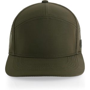 Cooling Trucker <b>Hat</b> Mesh Back <b>Flat</b> Bill Performance Cap Waterproof Breathable Fitted <b>Hat</b> for Men - Product Image 2
