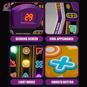 Chengji Mini Máquina Arcade Clásica, Juego de Botones con Forma de Máquina de Baile de Dedos, Juguetes Educativos, Juguete de Baile de Dedos con Luz - Product Image 2