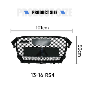 Griglia Anteriore RS4 Americana Bestseller per Audi A4 2013-2016 con Logo Quattro - Product Image 6