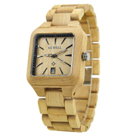 Alibaba Express Türkei 2017 Hochwertige Neue Design Quarzuhr mit Japan-Uhrwerk Unisex Natürliche Holz-Armbanduhren