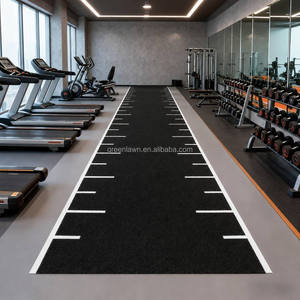 Césped Artificial de Alta Densidad para Gimnasio HYROX Match Sled Push Runway, Suelo de Césped Artificial para Gimnasio, Soporte para Césped Artificial, Tamaño, Logotipo, Gráficos - Product Image 4