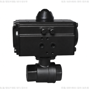 Válvula de Bola Neumática de Doble Acción de Acero Inoxidable 316 con Rosca Hembra de 1/2 Pulgada y 2 Vías COVNA DN15 - Product Image 5