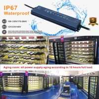 12V 24V 48V DC LED fuente de alimentación transformador 30W 50W 60W 100W 150W 300W 320W 400W 600W Triac controlador LED regulable para iluminación Led