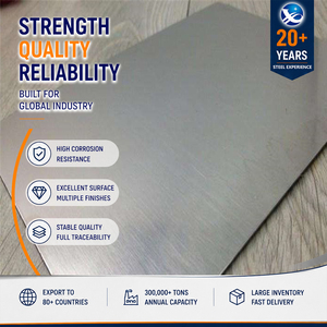 แผ่นเหล็กสแตนเลส Mill Source มาตรฐาน ASTM รุ่น 316L 2205 ผิวกระจก 8K อบอ่อน หนา 3.0 มม. กว้าง 1500 มม. ตามมาตรฐาน GB T3280 - Product Image 1