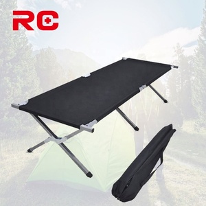<span class=keywords><strong>Cama</strong></span> de Camping Plegable Portátil, Ligera, de Aluminio, Compacta, con Bolsa de Transporte - Product Image 1