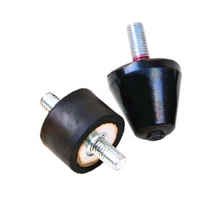 Sanshi Silikon Anti-Vibratör Süspansiyon Kauçuk Burç Şok Emici Vidalı Vulkanize Motosiklet Motor Takozu NBR/EPDM Araba - Product Image 3