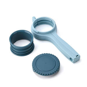 Vente chaude en plastique couvercle rotatif amovible grande buse de décharge joint et verser des Clips de sac de collation de stockage des aliments - Product Image 3