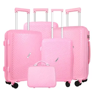 New Design PP 20 24 28 32Inch With Cosmetic Bag Travel Trolley Set