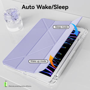 Étui <span class=keywords><strong>pour</strong></span> tablette en cuir Pu 10.2 pouces Tpu coque souple avec porte-stylo <span class=keywords><strong>pour</strong></span> <span class=keywords><strong>Apple</strong></span> <span class=keywords><strong>Ipad</strong></span> <span class=keywords><strong>9</strong></span> 8 10.2 - Product Image 4