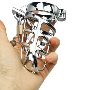 Candado de Castidad Masculino de Aleación de Aluminio, Dispositivo SM <span class=keywords><strong>para</strong></span> Adultos, Jaula de Castidad Masculina BDSM, Anillo <span class=keywords><strong>para</strong></span> Pene, Accesorio de Juguetes Sexuales <span class=keywords><strong>para</strong></span> Hombres - Product Image 2