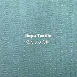 德国毛衣加厚抗皱纱夹克针织爱心提花面料98% 涤纶2% 氨纶服装材料 - Product Image 3