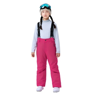 Pantalones de Esquí para Niños YZ, para Hombres y Mujeres, Deportes al Aire Libre, Impermeables, Resistentes al Viento, Resistentes al Frío, Cálidos, de Poliéster, Equipo Especial para Esquí - Product Image 3
