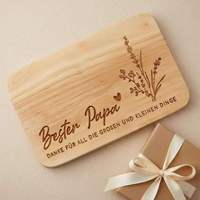 Planche à pain rectangulaire en bois gravé, écologique, avec rainures pour jus, grand format, idéale pour le petit-déjeuner, cadeau pour la Fête des Mères et la Saint-Valentin
