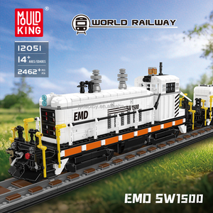 Mould King 12051 EMD SW1500 Locomotive Diesel en Blocs <span class=keywords><strong>de</strong></span> Construction 2462 Pièces Modè<span class=keywords><strong>le</strong></span> <span class=keywords><strong>de</strong></span> <span class=keywords><strong>Train</strong></span> Maquette Ferroviaire Cadeau <span class=keywords><strong>de</strong></span> Briques <span class=keywords><strong>de</strong></span> Collection pour Adultes - Product Image 2