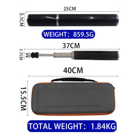 Kit de marteaux de rebond en fibre de carbone avec ressort intégré, 6 tailles, pointe de plongeur à ressort fileté M8, outil de réparation de bosses sans peinture pour voiture
