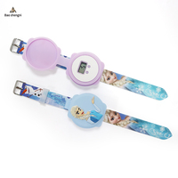 Fabrik Cartoon Frozen Kinder uhr Silikon LCD Digitaluhr Elektronische Kinder uhr Hot Sale Kunden spezifische Armbanduhr