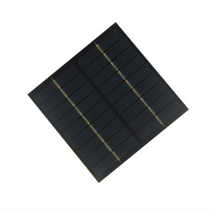 Masuyoshi Mitsu Solar Panel 2W 9V 115x115mm All Black Photovoltaic Cells For <b>6V</b>-9V <b>Batteries</b> - Product Image 1