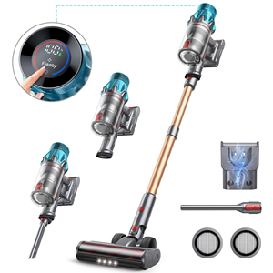 <span class=keywords><strong>Aspiradora</strong></span> Inalámbrica Fieety V7, 550W, 45KPa, Pantalla Táctil, 60 Minutos de Autonomía, Función Autoestable, <span class=keywords><strong>Aspiradora</strong></span> Vertical - Product Image 1