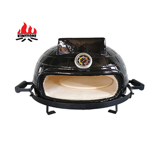 Horno de pizza grande de 21 pulgadas, cinta transportadora de color rojo para horno de pizza de cocina al aire libre, aliba fujian KIMSTONE, forno - Product Image 5