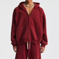 Nouveautés Automne Hiver 2025 – Sweat à Capuche Oversize Imprimé Animal, Écologique, Effet Batik Délavé, en Polaire OEM