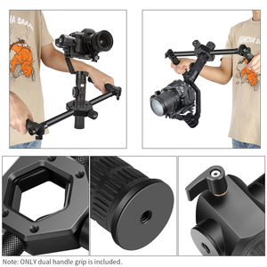 Neewer - Empuñadura Doble de Fibra de Carbono con Diámetro Ajustable de 25-45 mm para Zhiyun <span class=keywords><strong>Crane</strong></span> 2/<span class=keywords><strong>Crane</strong></span> <span class=keywords><strong>V2</strong></span>/<span class=keywords><strong>Crane</strong></span> Plus/<span class=keywords><strong>Crane</strong></span>/<span class=keywords><strong>Crane</strong></span> M - Product Image 5