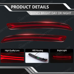 Luce Riflettente per Paraurti Posteriore Accessorio Auto Direttamente dalla Fabbrica per <span class=keywords><strong>Kia</strong></span> <span class=keywords><strong>Rio</strong></span> 2012 2013 2014 <span class=keywords><strong>2015</strong></span> Indicatore di Direzione Luce di Marcia Freno Stop - Product Image 2