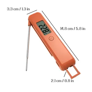Digital Meat Thermometer Instant Read With Long Probe Digital Food Cooking Thermometer For Grilling BBQ