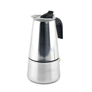 Du lịch phong cách cổ điển Thép không gỉ Stovetop percolator ý <span class=keywords><strong>Espresso</strong></span> cà phê <span class=keywords><strong>Maker</strong></span> 6 cup Moka nồi - Product Image 2