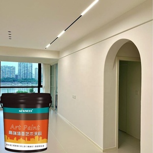 Peinture murale à l'émulsion de latex pour intérieur, effet coquille d'œuf, décoration murale, revêtement liquide écologique pour application au pistolet, à base d'eau - Product Image 1