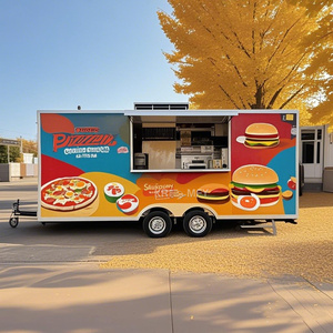 Remolque de Comida Móvil para BBQ, Carrito de Comida Callejera, Camión con Cocina Completa, Carrito de Tacos, Barra de Cerveza, Snacks, Papas Fritas - Product Image 3